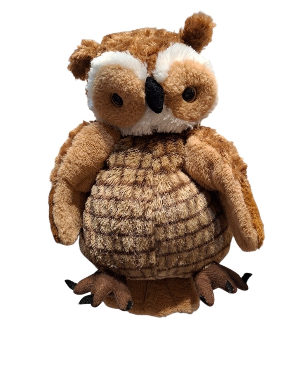 Unipak Plush Brown Owl Stuffed Animal Backpack Nwot